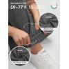 imageATHMILE Baggy Sweatpants for Women with PocketsLounge Womens Pajams PantsWomens Running Joggers Fall Clothes Outfits 2025Balck Grey