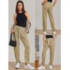 imageATHMILE Baggy Sweatpants for Women with PocketsLounge Womens Pajams PantsWomens Running Joggers Fall Clothes Outfits 2025Camel