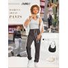 imageATHMILE Baggy Sweatpants for Women with PocketsLounge Womens Pajams PantsWomens Running Joggers Fall Clothes Outfits 2025Coffee