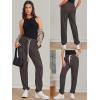 imageATHMILE Baggy Sweatpants for Women with PocketsLounge Womens Pajams PantsWomens Running Joggers Fall Clothes Outfits 2025Coffee
