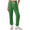 imageATHMILE Baggy Sweatpants for Women with PocketsLounge Womens Pajams PantsWomens Running Joggers Fall Clothes Outfits 2025Grass Green
