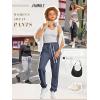 imageATHMILE Baggy Sweatpants for Women with PocketsLounge Womens Pajams PantsWomens Running Joggers Fall Clothes Outfits 2025Navy