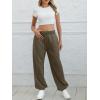 imageATHMILE Sweatpants Women Baggy Lounge Pants Workout Gym Active High Waisted Comfy Joggers for Women Fall Clothes 2025Coffee