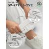imageATHMILE Sweatpants Women Baggy Lounge Pants Workout Gym Active High Waisted Comfy Joggers for Women Fall Clothes 2025White