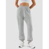 imageATHMILE Sweatpants Women Fall Fashion 2025 Baggy Joggers Workout Lounge Lightweight Comfy High Waisted Athletic Sweat PantsGrey