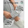 imageATHMILE Sweatpants Women Fall Fashion 2025 Baggy Joggers Workout Lounge Lightweight Comfy High Waisted Athletic Sweat PantsGrey