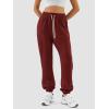 imageATHMILE Sweatpants Women Fall Fashion 2025 Baggy Joggers Workout Lounge Lightweight Comfy High Waisted Athletic Sweat PantsWinered