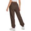 imageATHMILE Sweatpants Women Fleece Pockets Winter Fall Fashion Baggy Lounge Pants JoggersBrown