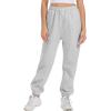 imageATHMILE Sweatpants Women Fleece Pockets Winter Fall Fashion Baggy Lounge Pants JoggersGrey