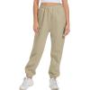 imageATHMILE Sweatpants Women Fleece Pockets Winter Fall Fashion Baggy Lounge Pants JoggersSand