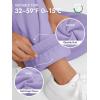 imageATHMILE Womens Cargo Sweatpants Oversized Fleece Joggers Fall Fashion Outfits Y2k Clothes 2024 with PocketsPurple