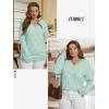 imageATHMILE Womens Fall Tops 2025 Fashion Trendy Pullover Sweater V Neck Long Sleeve Shirt Knit Blouse Clothes OutfitsMint Green