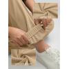 imageATHMILE Womens High Waisted Sweatpants Workout Active Joggers Pants Baggy Lounge BottomsLightkhaki