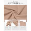 imageATHMILE Womens Puff Short Sleeve Sweater Tops 2025 Spring Summer Fall Trendy Casual T Shirts BlousesAbeige