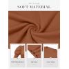 imageATHMILE Womens Puff Short Sleeve Sweater Tops 2025 Spring Summer Fall Trendy Casual T Shirts BlousesAlight Orange