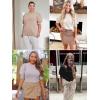 imageATHMILE Womens Puff Short Sleeve Sweater Tops 2025 Spring Summer Fall Trendy Casual T Shirts BlousesAmint Green