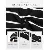 imageATHMILE Womens Puff Short Sleeve Sweater Tops 2025 Spring Summer Fall Trendy Casual T Shirts BlousesAwhite Stripe