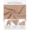 imageATHMILE Womens Puff Short Sleeve Sweater Tops 2025 Spring Summer Fall Trendy Casual T Shirts BlousesBbeige