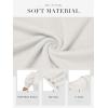imageATHMILE Womens Puff Short Sleeve Sweater Tops 2025 Spring Summer Fall Trendy Casual T Shirts BlousesBwhite