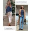 imageATHMILE Womens Sweaters Knit Long Sleeve Pullover Tops Trendy Dressy Business Casual Winter Clothes Outfit Fashion 2025Grey Blue