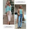 imageATHMILE Womens Sweaters Knit Long Sleeve Pullover Tops Trendy Dressy Business Casual Winter Clothes Outfit Fashion 2025Sky Blue