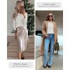 imageATHMILE Womens Sweaters Knit Long Sleeve Pullover Tops Trendy Dressy Business Casual Winter Clothes Outfit Fashion 2025White