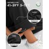 imageATHMILE Womens Sweatpants 2025 Fall Baggy Wide Leg Sweatpant Fleece Lined Straight Leg Sweat PantsBlack