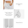 imageATHMILE Womens Sweatpants 2025 Fall Baggy Wide Leg Sweatpant Fleece Lined Straight Leg Sweat PantsWhite