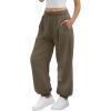imageATHMILE Sweatpants Women Baggy Lounge Pants Workout Gym Active High Waisted Comfy Joggers for Women Fall Clothes 2025Coffee