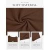 imageATHMILE Womens Long Sleeve Crewneck Ribbed Tops Fall Fitted Stretch Casual Basic T Shirts 2025Bbrown