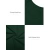 imageATHMILE Womens Long Sleeve Tops Fall Scoop Neck Ribbed Knit Shirts Slim Fitted Casual Basic Tee T Shirt for Women 2025Adark Green