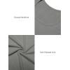 imageATHMILE Womens Long Sleeve Tops Fall Scoop Neck Ribbed Knit Shirts Slim Fitted Casual Basic Tee T Shirt for Women 2025Agrey
