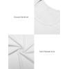 imageATHMILE Womens Long Sleeve Tops Fall Scoop Neck Ribbed Knit Shirts Slim Fitted Casual Basic Tee T Shirt for Women 2025Awhite