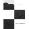 imageATHMILE Womens Long Sleeve Tops Fall Scoop Neck Ribbed Knit Shirts Slim Fitted Casual Basic Tee T Shirt for Women 2025Bblack