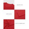 imageATHMILE Womens Long Sleeve Tops Fall Scoop Neck Ribbed Knit Shirts Slim Fitted Casual Basic Tee T Shirt for Women 2025Bred