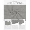 imageATHMILE Womens Long Sleeve Tops Fall Scoop Neck Ribbed Knit Shirts Slim Fitted Casual Basic Tee T Shirt for Women 2025Cheather Grey