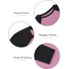 imageATHMILE Womens Short SleeveLong Sleeve Cropped Tops Slim Fit Stretchy Color Block Slightly Shirts Y2k Fashion Clothes2pink Black Combo