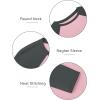 imageATHMILE Womens Short SleeveLong Sleeve Cropped Tops Slim Fit Stretchy Color Block Slightly Shirts Y2k Fashion Clothes2pink Charcoal Combo