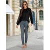 imageATHMILE Womens Long Sleeve Shirts Lace Tops Business Casual Outfits Dressy Fall Fashion BlousesBlack