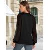 imageATHMILE Womens Long Sleeve Shirts Lace Tops Business Casual Outfits Dressy Fall Fashion BlousesBlack