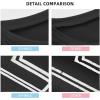 imageATHMILE Womens Oversized T Shirts Loose Fit Crewneck Short Sleeve Tops Summer Casual Blouse Y2K 2025 Basic Tee BeachBlack
