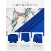 imageATHMILE Womens T Shirts Short Sleeve Summer Tops Pleated Dressy Casual Blouses Spring Clothes Beach Vacation 2025Royal Blue