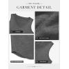 imageATHMILE Womens Tank Top V Neck Flowy Summer Tee Shirts Casual Basic Solid Color Trendy Beach Sleeveless Tops 2025Darkgrey