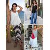 imageATHMILE Womens Tank Tops Sleeveless Summer Top Spaghetti Strap Spring Shirt Loose Fit Beach Vacation 2025 CasualPink