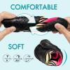 imageATHMILE Water Shoes for Women Men Quick Dry Beach Barefoot Aqua Swim Shoes NonSlip for Wading Rafting Hiking KayakingB Pink Yellow