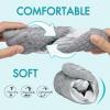 imageATHMILE Water Shoes for Women Men Quick Dry Beach Barefoot Aqua Swim Shoes NonSlip for Wading Rafting Hiking KayakingB White