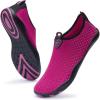 imageATHMILE Water Shoes for Women Men River Aqua Shoes Barefoot Sport QuickDry Adult Swim Shoes for Beach Lake Pool Hiking Surfing Kayaking Camping SizePurple
