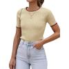 Almond&red-short Sleeve