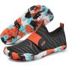 Black Orange Ripple