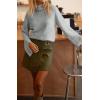 imageATHMILE Fall Fashion Sweaters for Women Turtleneck Long Sleeve Casual Loose Knit Pullover Tops Winter Clothes 2025Grey